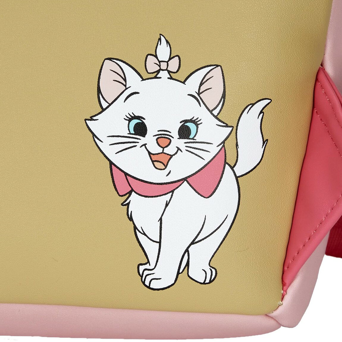 ラウンジフライ ディズニー おしゃれキャット マリー カップケーキ ミニバックパック リュック ホワイト ピンク basque-10156732 Basqueバスク サンプル画像2
