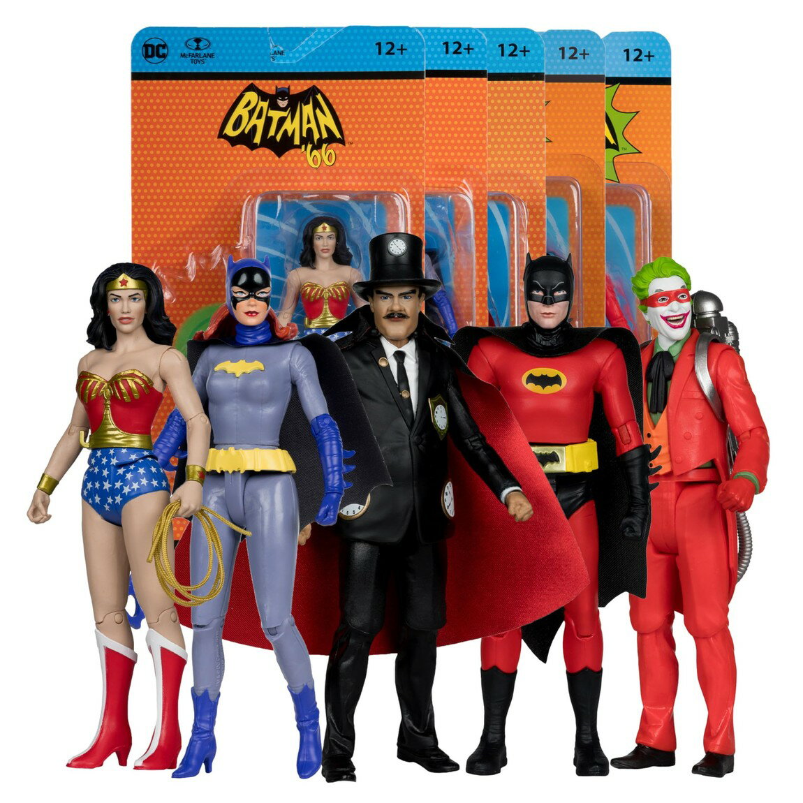 マクファーレン トイズ DCレトロ バットマン (1966 TVシリーズ) 6インチ アクションフィギュア / McFarlane Toys DC Retro Batman 6in Action Figure