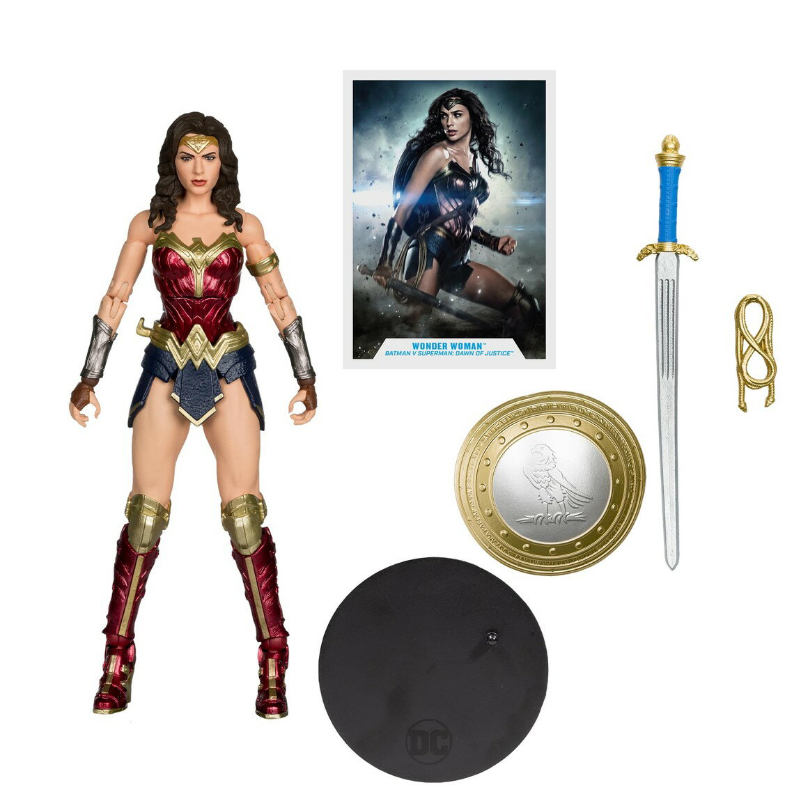 マクファーレン トイズ DCマルチバース ワンダーウーマン 7インチ アクションフィギュア / McFarlane Toys DC Multiverse Wonder Woman (Batman V Superman) 7in Action Figure