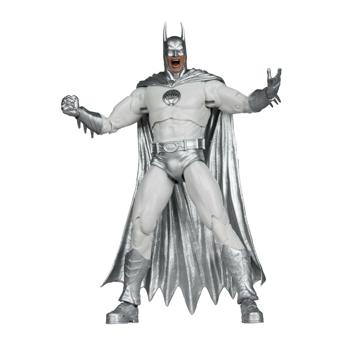マクファーレン トイズ DCマルチバース ホワイト・ランタン バットマン レッド・プラチナエディション 7インチ フィギュア / DC Multiverse White Lantern Batman Red Platinum Edition