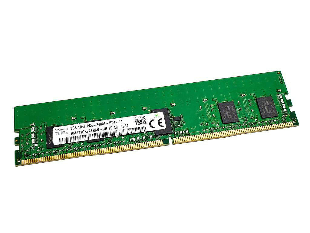 Hynix 8GB DDR4-2400 PC4-19200 ECC Registered RDIMM サーバー用 メモリ HMA81GR7AFR8N-UH