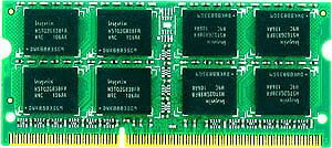 HYNIX 4GB PC3-8500 ノートPC用 SO-DIMM メモリ 2RX8 SODIMM