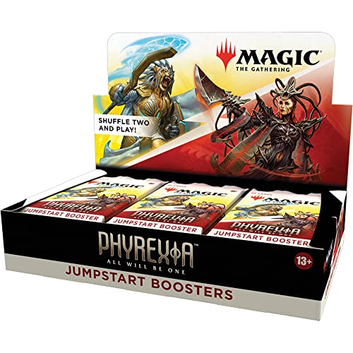 Magic: The Gathering ファイレクシア:完全なる統一 ジャンプスタートブースターボックス | 18パック (360枚のMagicカード) MTG英語版