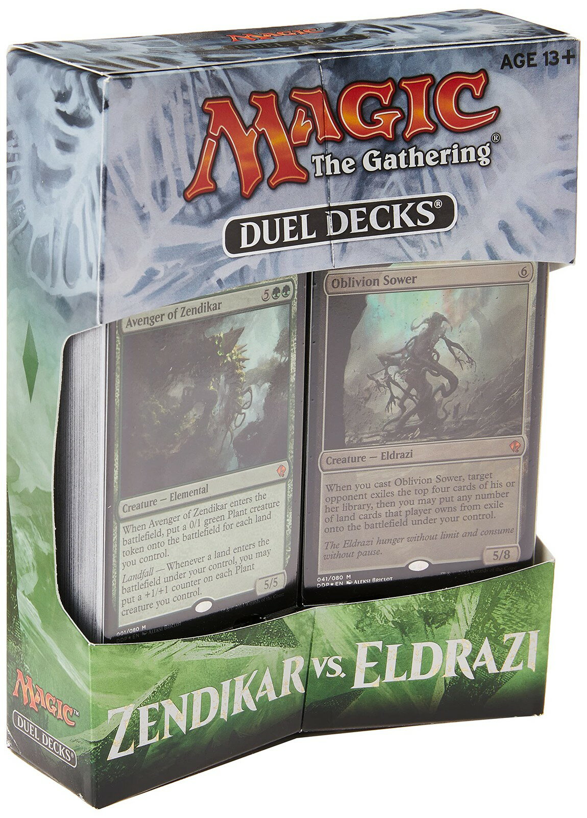 英語版 Magic: The Gathering 13372 MTG Duel Decks: Zendikar Vs. Eldrazi, Multicolor