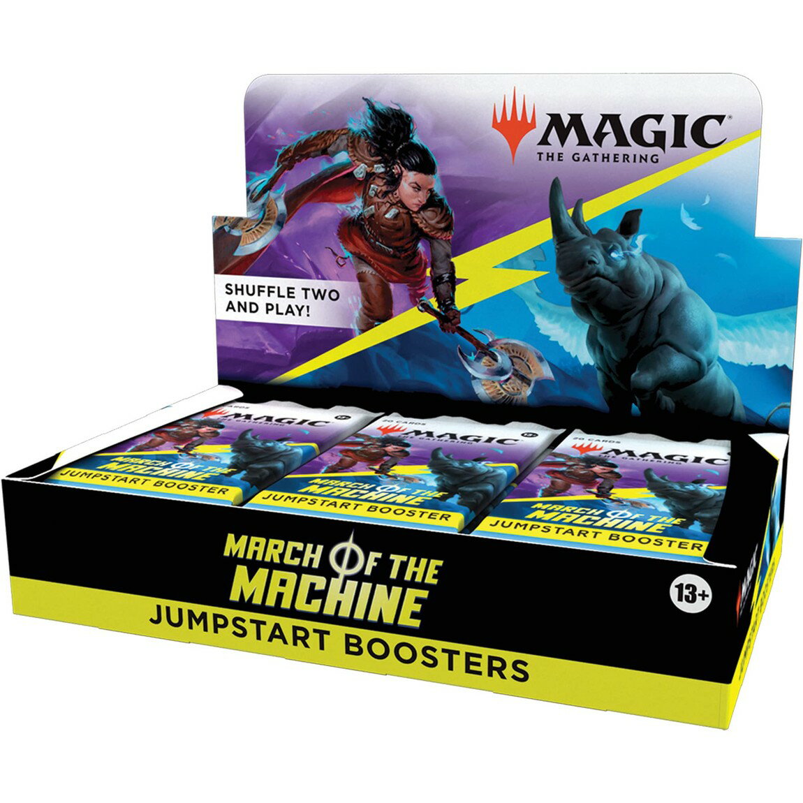 英語版 Magic: The Gathering March of the Machine Jumpstart Booster Box | 18 Packs (360 Magic Cards)