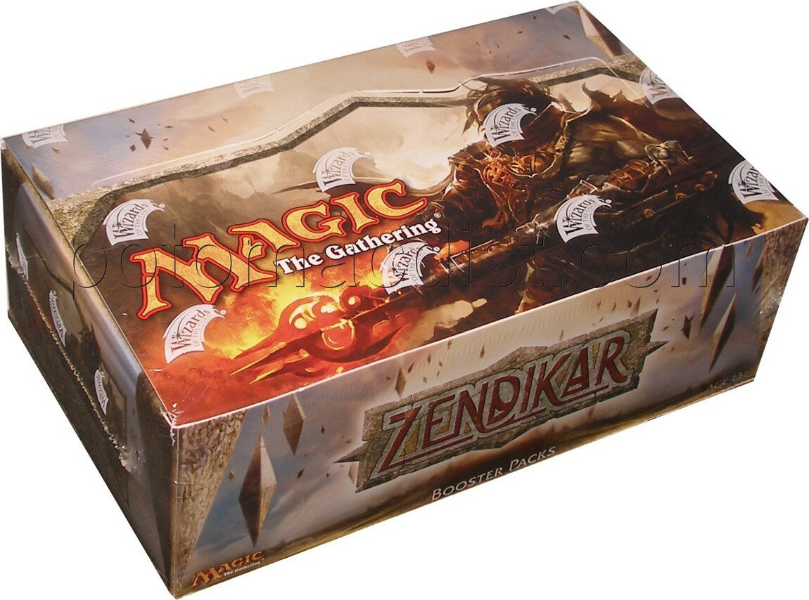 英語版 MTG Zendikar 36 Pack Booster Box