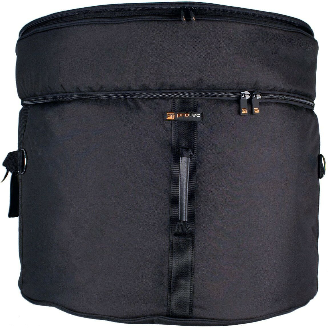 PRODUCT DETAILS Protec ドラム タム用 ギグバッグ ケース 18x20インチ対応 クッション入り ショルダーストラップ付【商品仕様】・ 対応楽器：ドラム タム（18 x 20インチ）・ ケース種別：ギグバッグ（ソフトケース）・ 外装素材：600デニールポリエステル・ 内装素材：ソフト起毛生地・ クッション厚：約25mm・ 外寸：約45.7cm x 50.8cm・ 付属仕様：ショルダーストラップ、大型外部ポケット、キャリングハンドル、保護用ゴム足【特徴】・ 厚さ25mmのクッション材と柔らかな起毛生地の内装が、移動時の衝撃から楽器を保護します。・ 外装には穿刺耐性を持つ600デニールのポリエステル素材を使用し、摩耗や破れを防止します。・ 予備のドラムヘッドや小物を収納できる大型の外部ポケットを装備しています。・ 耐久性の高い大型ジッパーとニッケル製のハードウェアを採用し、開閉の安定性を高めています。・ 取り外し可能なショルダーストラップと持ち手により、複数の楽器運搬時も携行が容易です。 ■ 商品について 海外輸入品（説明書は英語表記の場合あり） ■ ご注意 ・掲載画像は実物に近い色味になるよう調整しておりますが、ご利用の環境により差異が生じる場合があります。・複数店舗で在庫を共有しているため、ご注文後に在庫切れとなる場合がございます。 ■ 納期について お届けの目安を必ずご確認ください。 海外正規ルート仕入れ品 海外ブランド ▼ 海外正規ブランド店 正規代理店 ▼ 当 店 ※本商品は並行輸入品です 製造元は正規品と同一のブランド・メーカーです。当店では海外正規ルートより仕入れた商品を取り扱っております。流通ルートが異なるのみで、商品自体に違いはございません。 ── 当店の商品について ── 正規品のみ取り扱い 海外正規店・正規代理店から商品を直接仕入れ、国内に輸入して販売しております。 日本未入荷・海外限定モデルも多数 日本未入荷・海外限定モデルも多数取り扱っております。サイズ・カラー違いや海外限定で販売された製品など、日本では手に入りにくいアイテムをお届けいたします。 お求めやすい価格の理由 海外市場での価格差や流通ルートの違いにより、国内販売価格よりお求めやすくなっております。品質はそのままに、よりお手頃な価格でお届けいたします。 安心保証 ご使用前に万が一、製品に不具合がございました場合は、交換または商品代金のご返金にて対応させていただきます。商品到着後5日以内にご連絡ください。 ご注意 海外からの輸入品となります。海外輸送のため、外箱に軽微なスレ等がある場合がございますが、商品本体には影響ございません。 ※在庫状況は仕入先の在庫情報をもとに出来る限り正確に表示しておりますが、取寄せ商品のため、タイミングによりご注文後に欠品・キャンセルとなる場合がございます。 お探しの商品がございましたら、お気軽にご相談ください。