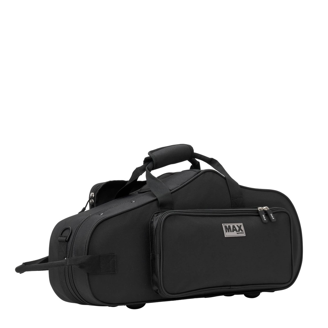 PRODUCT DETAILS Protec アルトサックス用 軽量セミハードケース MAX ブラック ナイロン製【商品仕様】・ 対応楽器：アルトサックス・ ケース種別：セミハードケース（MAXシリーズ）・ 外装素材：600デニールナイロン・ 内装素材：通気性に優れたソフトベロア・ 重量：約1.6kg・ 外寸：約63.5cm x 26.7cm x 17.8cm・ 付属仕様：ショルダーストラップ、収納式バックパックストラップ、前面・背面大型ポケット、ネック・マウスピース用収納スペース【特徴】・ 軽量で剛性に優れたEPSフォームフレームを採用し、外部からの衝撃を吸収して楽器を保護します。・ 背面にはクッション付きのバックパックストラップを内蔵しており、未使用時は収納可能なリュックタイプとして使用できます。・ 外装には摩耗に強い600デニールのナイロン素材を使用し、長期間の使用に対応する耐久性を備えています。・ 前面と背面に大型のポケットを装備し、小物や楽譜などの収納スペースを確保しています。・ 内装には楽器を傷つけにくい非研磨性のソフトベロアを使用し、ケース内でネックとマウスピースを固定する専用スペースを設けています。 ■ 商品について 海外輸入品（説明書は英語表記の場合あり） ■ ご注意 ・掲載画像は実物に近い色味になるよう調整しておりますが、ご利用の環境により差異が生じる場合があります。・複数店舗で在庫を共有しているため、ご注文後に在庫切れとなる場合がございます。 ■ 納期について お届けの目安を必ずご確認ください。 海外正規ルート仕入れ品 海外ブランド ▼ 海外正規ブランド店 正規代理店 ▼ 当 店 ※本商品は並行輸入品です 製造元は正規品と同一のブランド・メーカーです。当店では海外正規ルートより仕入れた商品を取り扱っております。流通ルートが異なるのみで、商品自体に違いはございません。 ── 当店の商品について ── 正規品のみ取り扱い 海外正規店・正規代理店から商品を直接仕入れ、国内に輸入して販売しております。 日本未入荷・海外限定モデルも多数 日本未入荷・海外限定モデルも多数取り扱っております。サイズ・カラー違いや海外限定で販売された製品など、日本では手に入りにくいアイテムをお届けいたします。 お求めやすい価格の理由 海外市場での価格差や流通ルートの違いにより、国内販売価格よりお求めやすくなっております。品質はそのままに、よりお手頃な価格でお届けいたします。 安心保証 ご使用前に万が一、製品に不具合がございました場合は、交換または商品代金のご返金にて対応させていただきます。商品到着後5日以内にご連絡ください。 ご注意 海外からの輸入品となります。海外輸送のため、外箱に軽微なスレ等がある場合がございますが、商品本体には影響ございません。 ※在庫状況は仕入先の在庫情報をもとに出来る限り正確に表示しておりますが、取寄せ商品のため、タイミングによりご注文後に欠品・キャンセルとなる場合がございます。 お探しの商品がございましたら、お気軽にご相談ください。