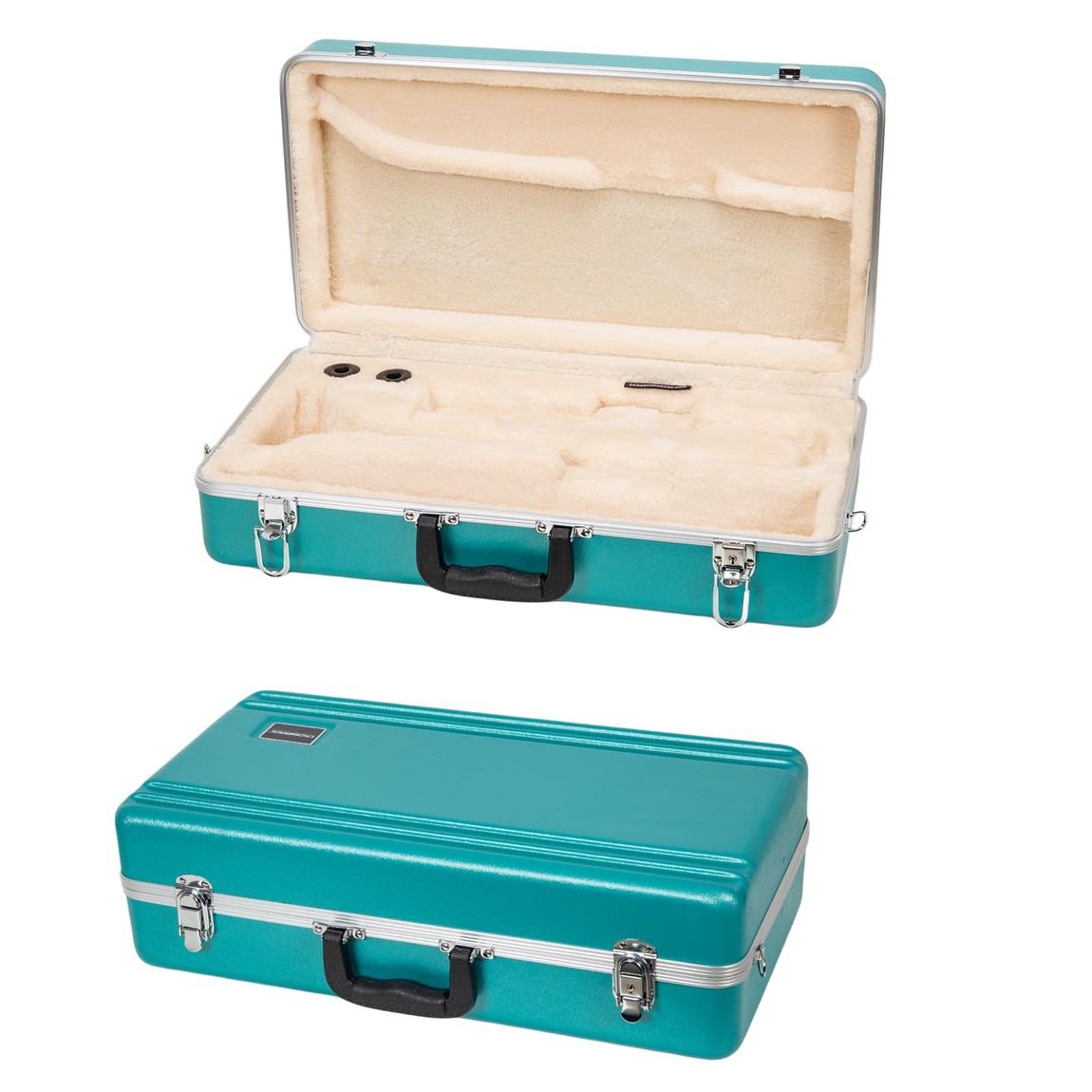 PRODUCT DETAILS クロスロック トランペット用 ハードケース ABS樹脂 傷防止加工 ロック付き ショルダーストラップ付属 ミントブルー【商品仕様】・ 楽器種別：Bbトランペット用・ 素材：ABS樹脂（外装）、ベルベット（内装）・ カラー：ミントブルー・ 付属品：取り外し可能なショルダーストラップ、鍵【特徴】・ 外装には微細な質感仕上げを施したABS樹脂を採用し、擦り傷への耐性を高めています。・ 内装は楽器の形状に合わせたベルベット生地のクッション材を使用し、塗装や仕上げを保護します。・ ケースの不意な開放を防ぐ鍵付きのロック機構と、底面の汚れを防ぐ底鋲を備えています。・ 肩掛けでの持ち運びが可能な、調節および取り外しができるショルダーストラップが付属します。 ■ 商品について 海外輸入品（説明書は英語表記の場合あり） ■ ご注意 ・掲載画像は実物に近い色味になるよう調整しておりますが、ご利用の環境により差異が生じる場合があります。・複数店舗で在庫を共有しているため、ご注文後に在庫切れとなる場合がございます。 ■ 納期について お届けの目安を必ずご確認ください。 海外正規ルート仕入れ品 海外ブランド ▼ 海外正規ブランド店 正規代理店 ▼ 当 店 ※本商品は並行輸入品です 製造元は正規品と同一のブランド・メーカーです。当店では海外正規ルートより仕入れた商品を取り扱っております。流通ルートが異なるのみで、商品自体に違いはございません。 ── 当店の商品について ── 正規品のみ取り扱い 海外正規店・正規代理店から商品を直接仕入れ、国内に輸入して販売しております。 日本未入荷・海外限定モデルも多数 日本未入荷・海外限定モデルも多数取り扱っております。サイズ・カラー違いや海外限定で販売された製品など、日本では手に入りにくいアイテムをお届けいたします。 お求めやすい価格の理由 海外市場での価格差や流通ルートの違いにより、国内販売価格よりお求めやすくなっております。品質はそのままに、よりお手頃な価格でお届けいたします。 安心保証 ご使用前に万が一、製品に不具合がございました場合は、交換または商品代金のご返金にて対応させていただきます。商品到着後5日以内にご連絡ください。 ご注意 海外からの輸入品となります。海外輸送のため、外箱に軽微なスレ等がある場合がございますが、商品本体には影響ございません。 ※在庫状況は仕入先の在庫情報をもとに出来る限り正確に表示しておりますが、取寄せ商品のため、タイミングによりご注文後に欠品・キャンセルとなる場合がございます。 お探しの商品がございましたら、お気軽にご相談ください。