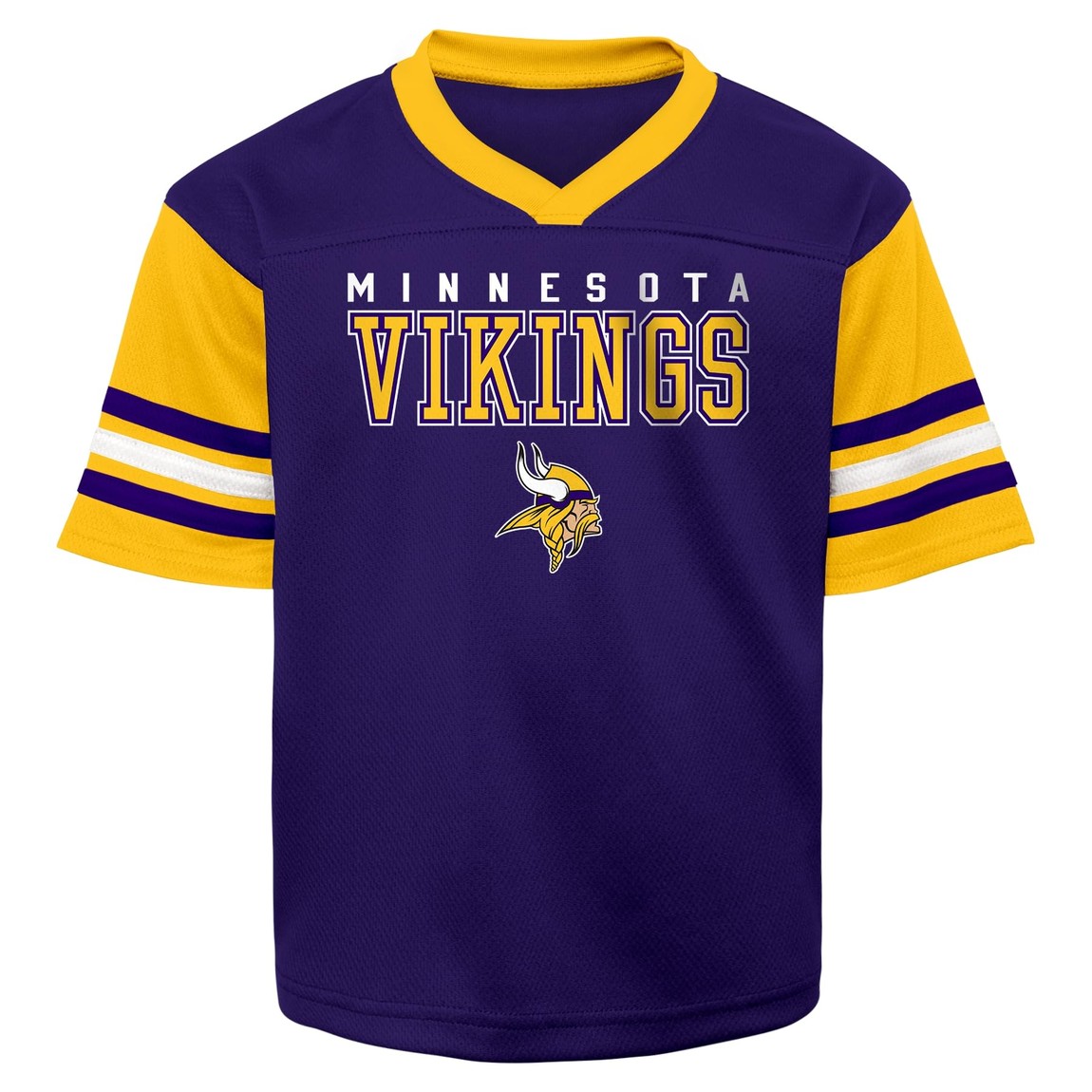 Outerstuff NFL ミネソタ・バイキングス Minnesota Vikings ジャージ Tシャツ ニットトップ パープル キッズ ユース スポーツウェア