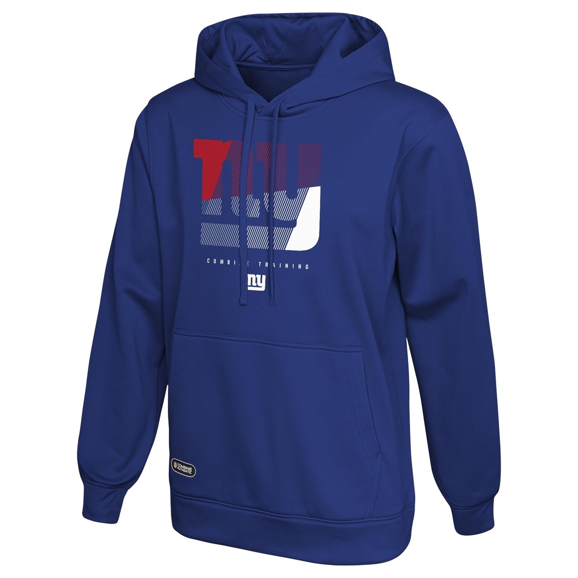 Outerstuff NFL ニューヨーク・ジャイアンツ New York Giants プルオーバー フーディー パーカー パフォーマンス フリース ブルー ロゴ メンズ