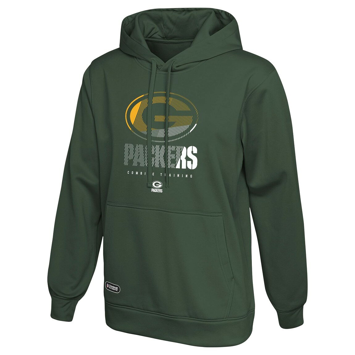 Outerstuff NFL グリーンベイ・パッカーズ Green Bay Packers プルオーバー パフォーマンス フリース パーカー フーディ グリーン メンズ ロゴ