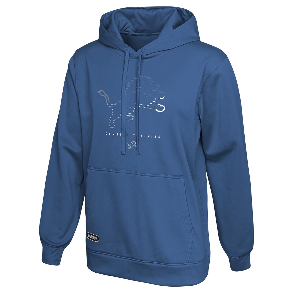 Outerstuff NFL デトロイト・ライオンズ Detroit Lions プルオーバー フーディ パーカー パフォーマンス フリース ロゴ ブルー