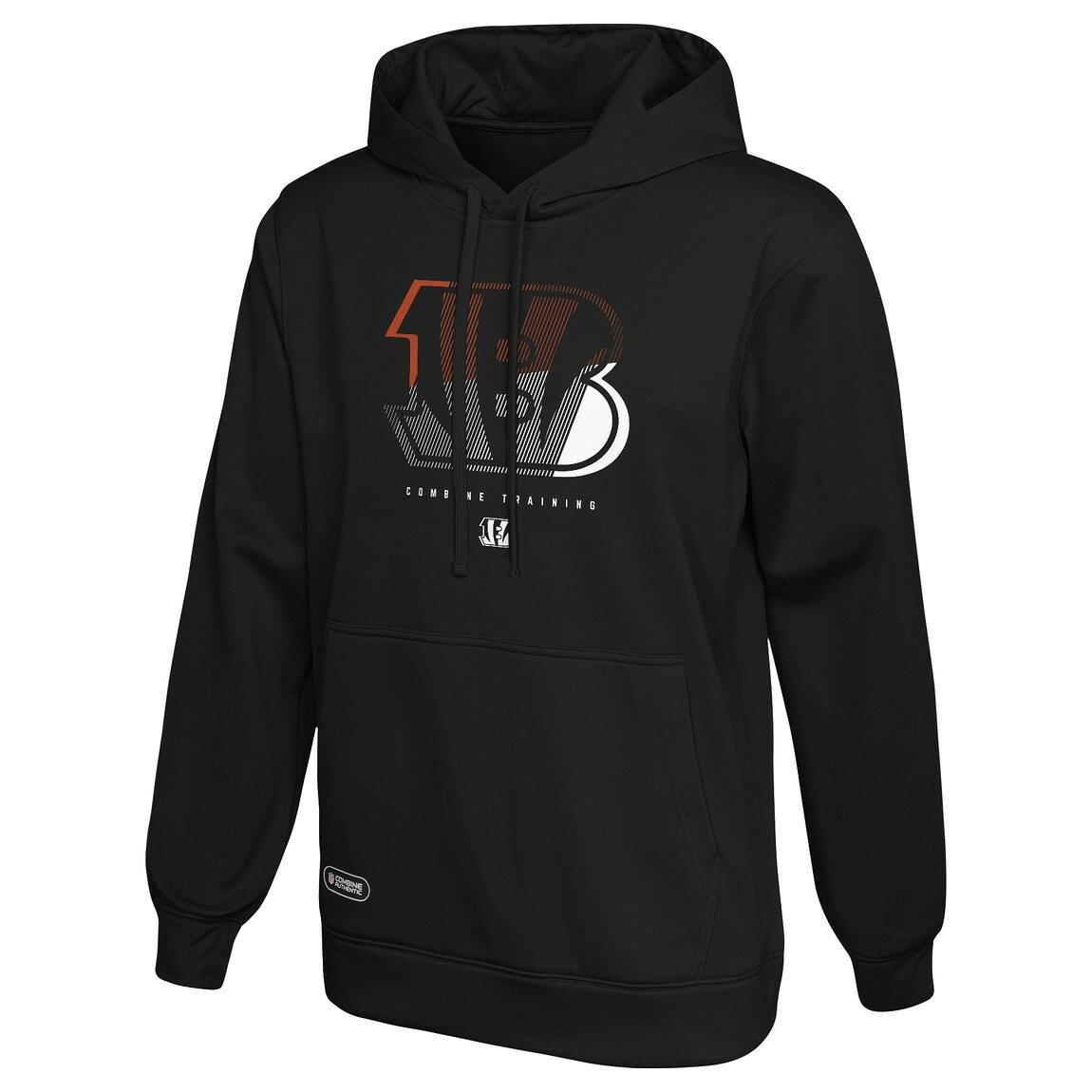 Outerstuff NFL シンシナティ・ベンガルズ Cincinnati Bengals ワトソン ロゴ プルオーバー パフォーマンス フリース フーディ パーカー ブラック メンズ