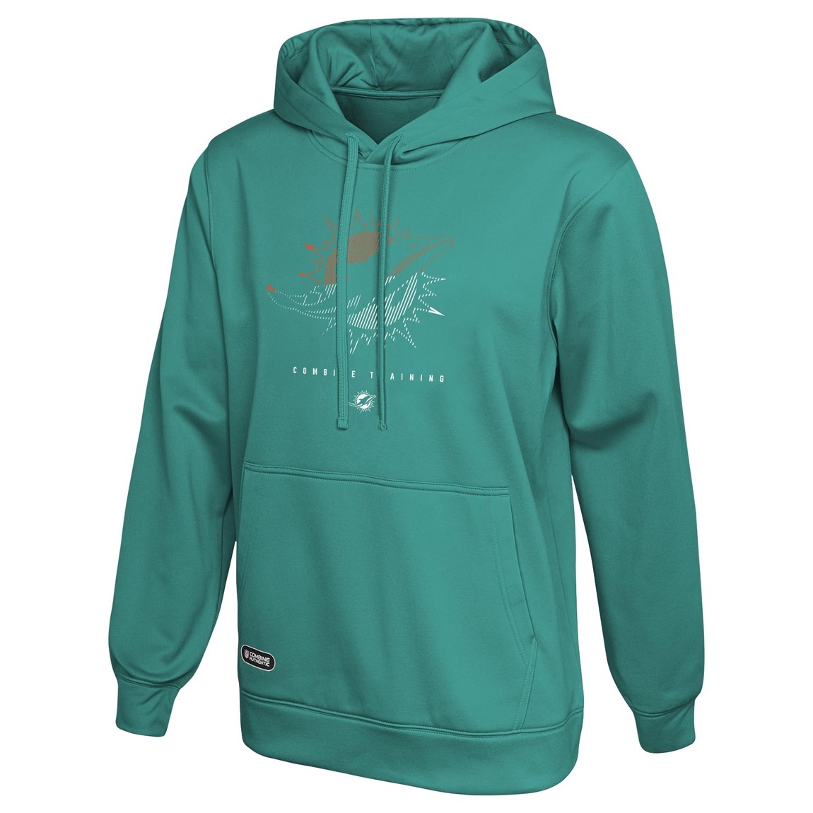 Outerstuff NFL マイアミ・ドルフィンズ Miami Dolphins プルオーバー パフォーマンス フリース パーカー フーディ メンズ スポーツウェア ロゴ