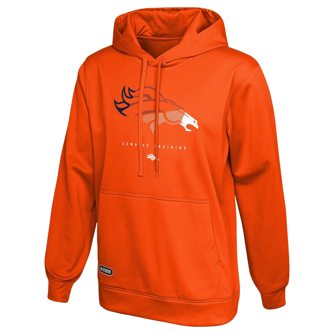 Outerstuff NFL デンバー・ブロンコス Denver Broncos プルオーバー パフォーマンス フリース パーカー フーディ オレンジ メンズ
