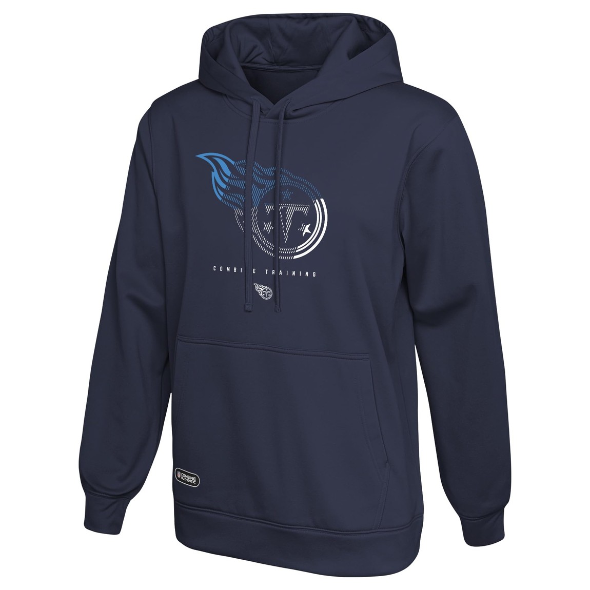 Outerstuff NFL テネシー・タイタンズ Tennessee Titans ワトソン ロゴ プルオーバー パフォーマンス フリース パーカー フーディ ネイビー