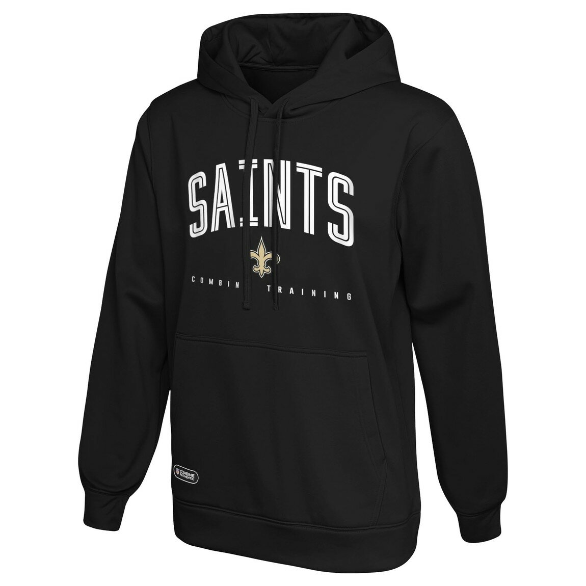 Outerstuff NFL ニューオーリンズ・セインツ New Orleans Saints プルオーバー パーカー フーディ パフォーマンス フリース チームカラー 公式ライセンス メンズ
