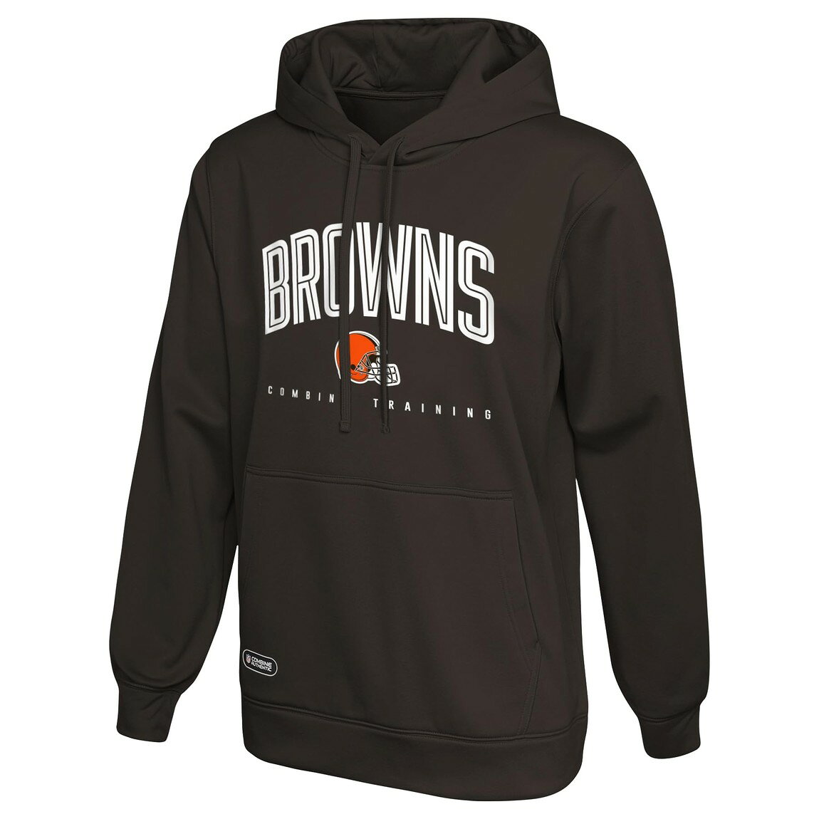 Outerstuff NFL クリーブランド・ブラウンズ Cleveland Browns プルオーバー フリース フーディ パーカー ブラウン Up Field Logo