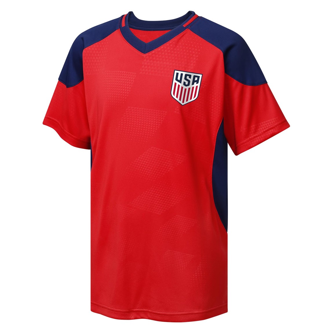 Outerstuff FIFA ワールドカップ 2026 アメリカ代表 U.S. Soccer Federation 半袖 Tシャツ レッド キッズ ボーイズ サッカー 応援グッズ