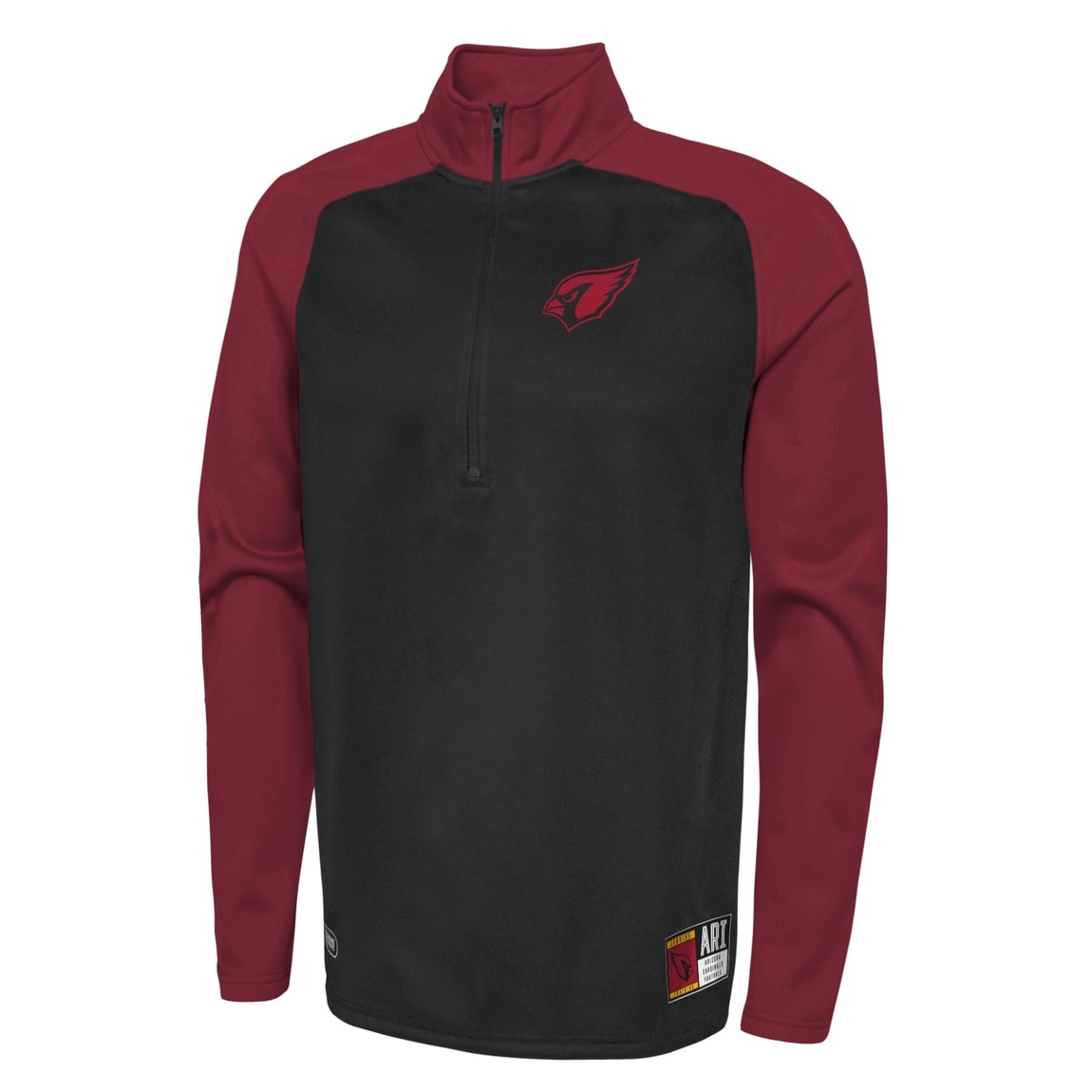 Outerstuff NFL アリゾナ・カージナルス Arizona Cardinals ハーフジップ プルオーバー フリース トップス レッド トレーナー スポーツウェア