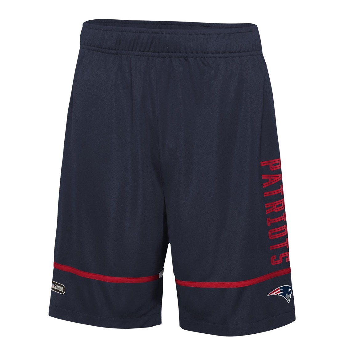 Outerstuff NFL ニューイングランド・パトリオッツ New England Patriots ショートパンツ ダークカラー 吸汗速乾 パフォーマンス ハーフパンツ 公式ライセンス