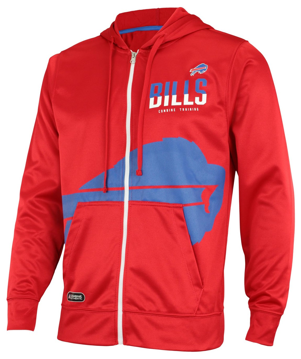 Outerstuff NFL バッファロー・ビルズ Buffalo Bills フルジップ パフォーマンス フリース パーカー フーディー チームカラー