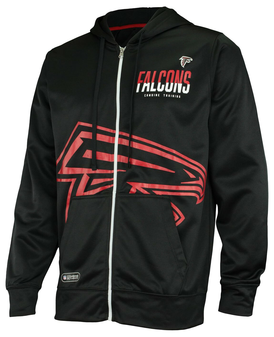 Outerstuff NFL アトランタ・ファルコンズ Atlanta Falcons フルジップ パフォーマンス フリース フーディー パーカー メンズ スウェット スポーツ ウェア
