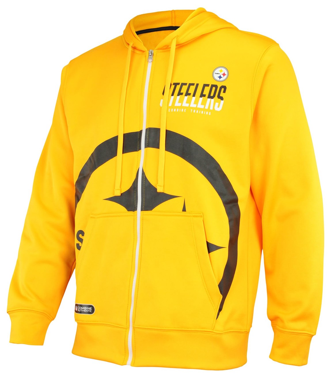 Outerstuff NFL ピッツバーグ・スティーラーズ Pittsburgh Steelers フルジップ フリース パーカー フーディ チームカラー
