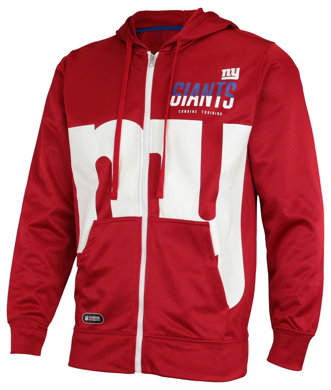 Outerstuff NFL ニューヨーク・ジャイアンツ New York Giants フルジップ フーディー パーカー チームカラー パフォーマンス フリース