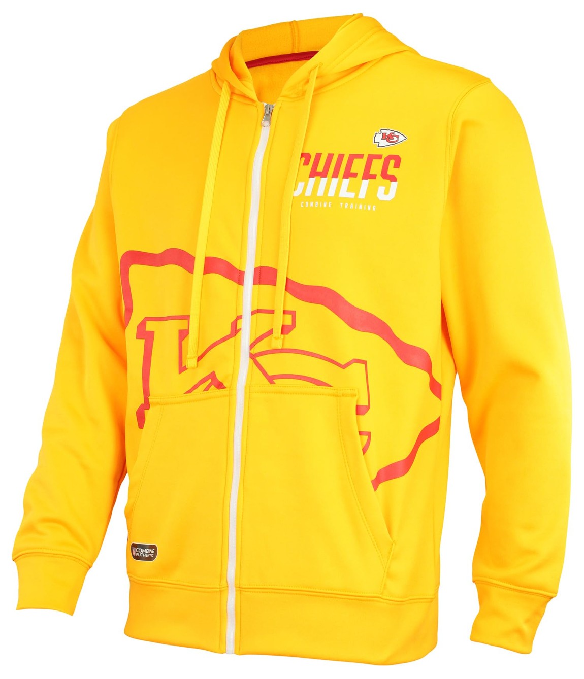 Outerstuff NFL カンザスシティ・チーフス Kansas City Chiefs フルジップ パーカー フーディ フリース チームカラー メンズ