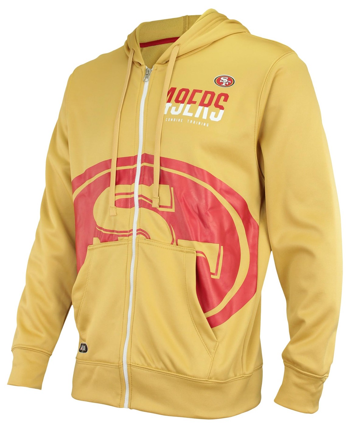 Outerstuff NFL サンフランシスコ・49ers San Francisco 49ers フルジップ フーディー パーカー チームカラー スウェット フリース パフォーマンス 公式ライセンス