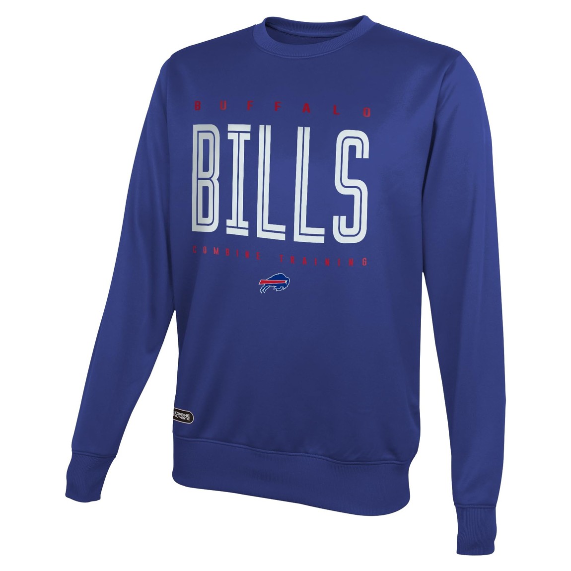 Outerstuff NFL バッファロー・ビルズ Buffalo Bills クルーネック スウェットシャツ トレーナー パフォーマンスフリース プルオーバー 長袖 メンズ
