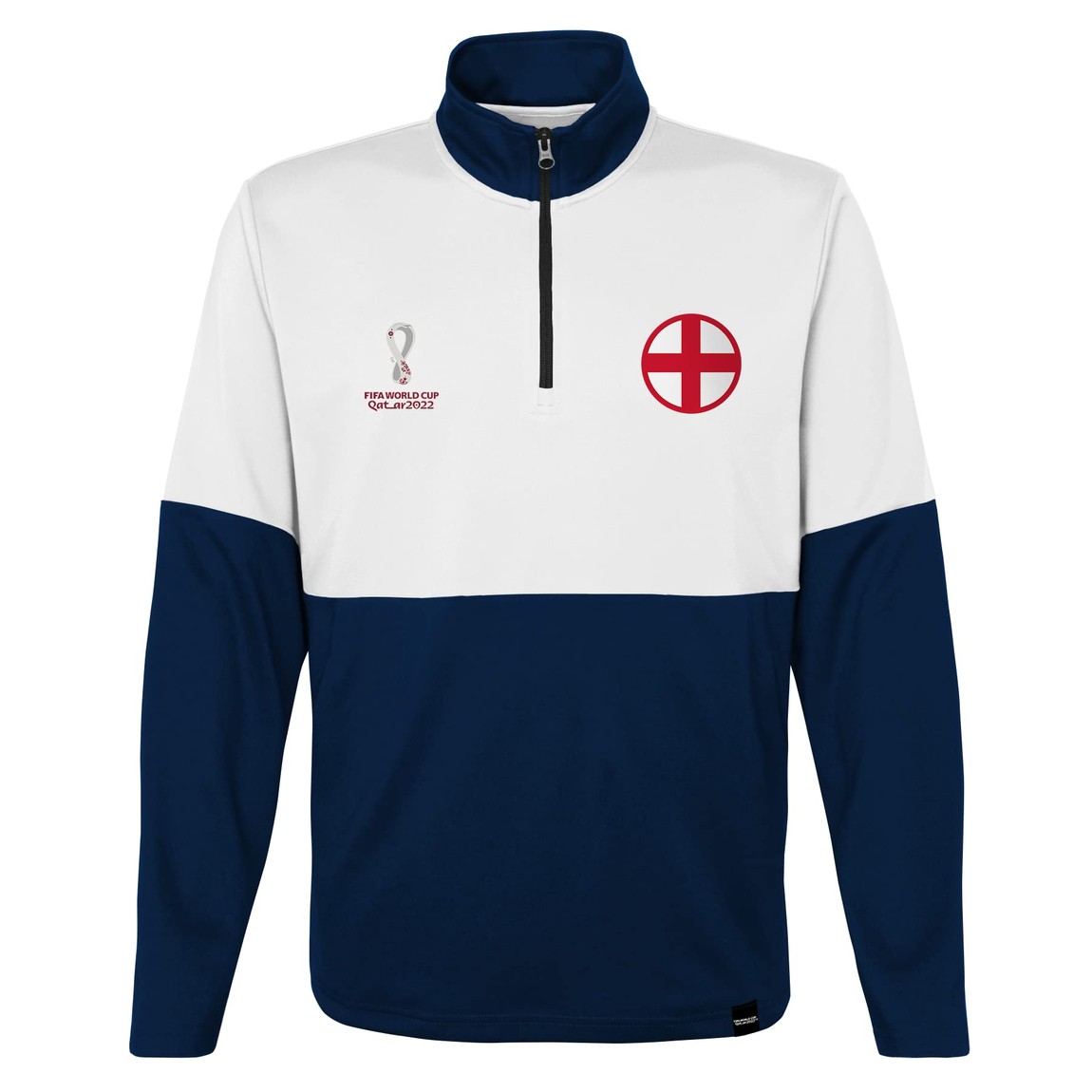 Outerstuff FIFA ワールドカップ FIFA World Cup カントリー 1/4ジップ トップ ホワイト ネイビー ハーフジップ ジャケット 長袖 メンズ