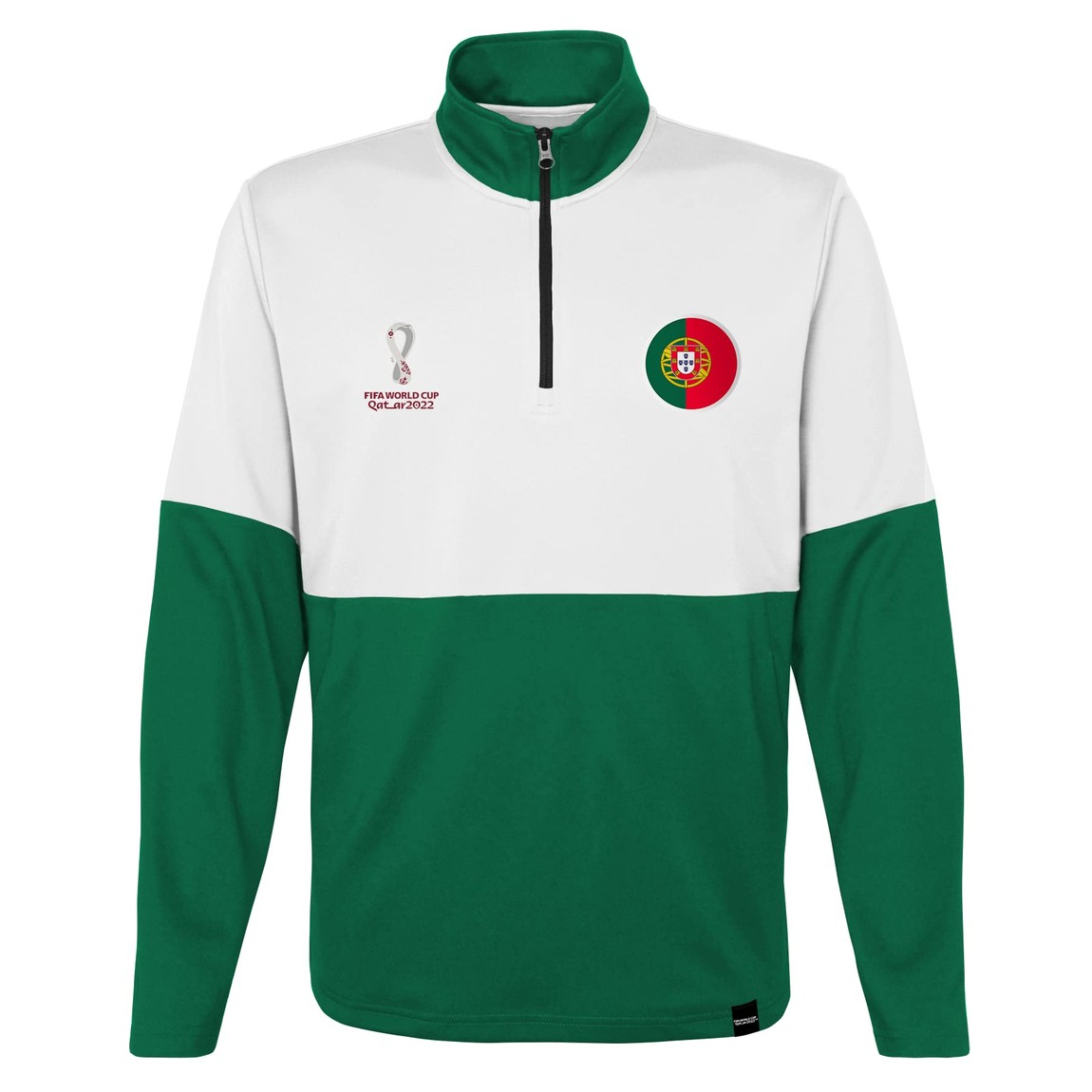 Outerstuff FIFA ワールドカップ FIFA World Cup カントリー Country 1/4ジップ プルオーバー ジャケット ホワイト グリーン サッカー ウェア