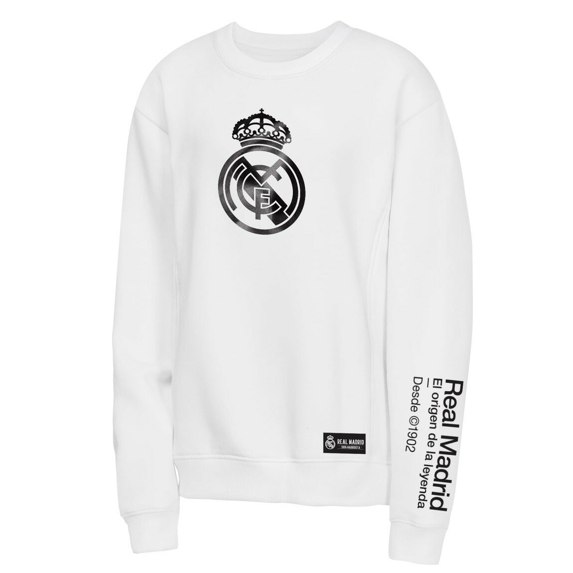 Outerstuff サッカー レアル・マドリード Real Madrid クルーネック スウェット トレーナー ホワイト 公式ライセンス メンズ