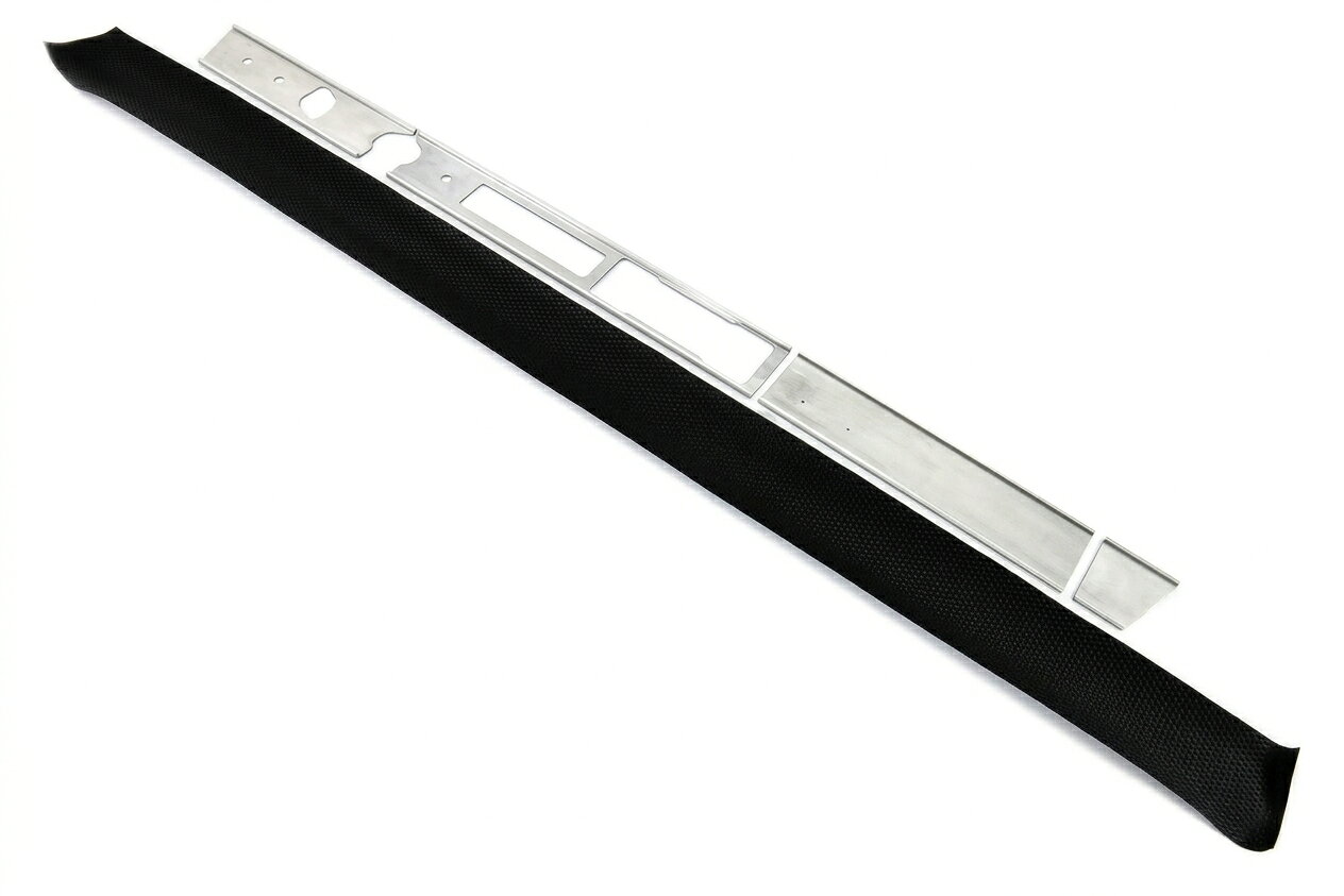 ポルシェ 911 912 用 ダッシュボード下部 クローム トリムキット 左ハンドル (Chrome plated lower kit for instrument panel)