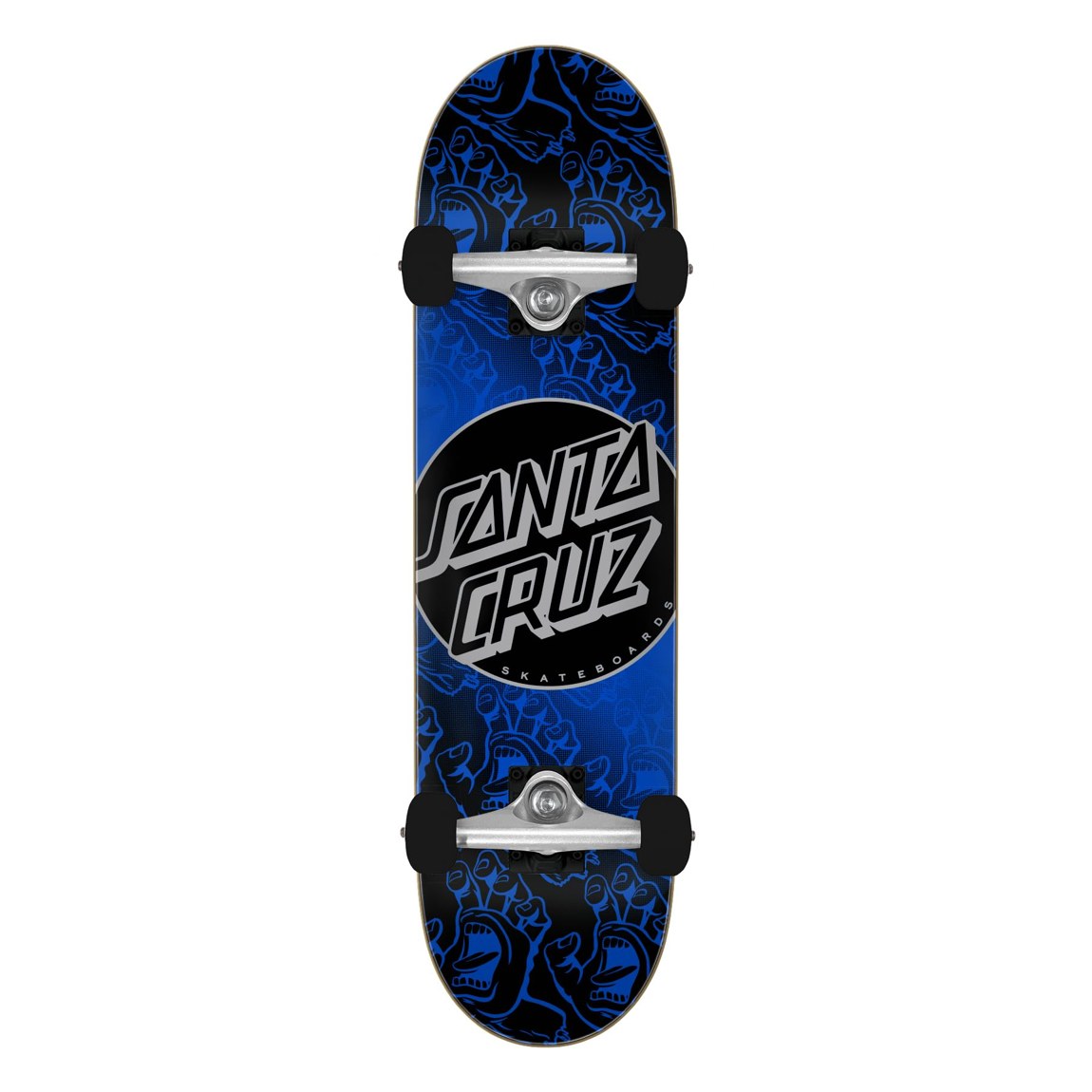 PRODUCT DETAILS Santa Cruz Other Dot Hands Large スケートボード コンプリート 8.25インチ【商品仕様】・ 種別：スケートボード コンプリート（完成品）・ デッキ幅：8.25インチ（約20.95cm）・ デッキ長：31.5インチ（約80.01cm）・ ホイールベース：14インチ（約35.56cm）・ デッキ素材：7層バーチ（樺）材・ トラック：Krux DLK Inverted Kingpin Trucks・ ウィール：OJ Wheels 53mm 95a・ ベアリング：Abec 3・ グリップテープ：プログレード・フルトップグリップテープ【特徴】・ 初心者の方でも足元を安定させやすいワイドなシェイプを採用したデッキです。・ ターンなどの操作が容易な短めのホイールベース設計となっており、スムーズな練習が可能です。・ 耐久性のある7層バーチ材デッキに、Krux社製トラックやOJウィールを標準装備しています。・ 全て組み立て済みの完成品セットのため、届いてすぐに滑り始めることができます。【ご注意】・ 海外並行輸入品のため、付属の説明書がある場合は英語表記となります。 ■ 商品について 海外輸入品（説明書は英語表記の場合あり） ■ ご注意 ・掲載画像は実物に近い色味になるよう調整しておりますが、ご利用の環境により差異が生じる場合があります。・複数店舗で在庫を共有しているため、ご注文後に在庫切れとなる場合がございます。 ■ 納期について お届けの目安を必ずご確認ください。 海外正規ルート仕入れ品 海外ブランド ▼ 海外正規ブランド店 正規代理店 ▼ 当 店 ※本商品は並行輸入品です 製造元は正規品と同一のブランド・メーカーです。当店では海外正規ルートより仕入れた商品を取り扱っております。流通ルートが異なるのみで、商品自体に違いはございません。 ── 当店の商品について ── 正規品のみ取り扱い 海外正規店・正規代理店から商品を直接仕入れ、国内に輸入して販売しております。 日本未入荷・海外限定モデルも多数 日本未入荷・海外限定モデルも多数取り扱っております。サイズ・カラー違いや海外限定で販売された製品など、日本では手に入りにくいアイテムをお届けいたします。 お求めやすい価格の理由 海外市場での価格差や流通ルートの違いにより、国内販売価格よりお求めやすくなっております。品質はそのままに、よりお手頃な価格でお届けいたします。 安心保証 ご使用前に万が一、製品に不具合がございました場合は、交換または商品代金のご返金にて対応させていただきます。商品到着後5日以内にご連絡ください。 ご注意 海外からの輸入品となります。海外輸送のため、外箱に軽微なスレ等がある場合がございますが、商品本体には影響ございません。 ※在庫状況は仕入先の在庫情報をもとに出来る限り正確に表示しておりますが、取寄せ商品のため、タイミングによりご注文後に欠品・キャンセルとなる場合がございます。 お探しの商品がございましたら、お気軽にご相談ください。