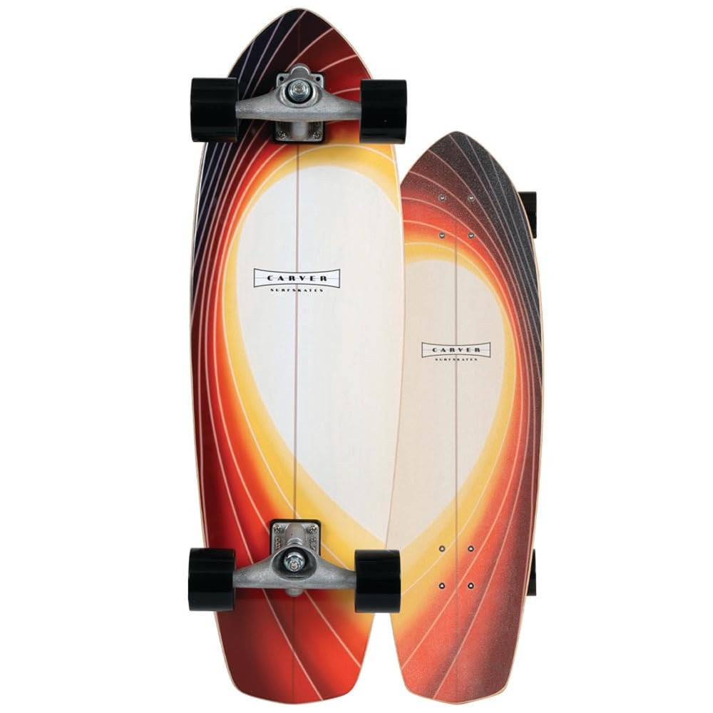 PRODUCT DETAILS Carver Glass Off 32" サーフスケート コンプリート CXトラック 9.875インチ【商品仕様】・ 種別：サーフスケート コンプリート（完成品）・ デッキ長：32インチ（約81.28cm）・ デッキ幅：9.875インチ（約25.08cm）・ ホイールベース：17.625インチ（約44.77cm）・ トラック：CXトラック・ ウィール：69mm Concave Wheels（69mm）・ 素材：北米産メイプル等【特徴】・ 17.625インチの長めのホイールベースを採用し、安定感のある伸びやかなラインでのライディングが可能です。・ ダイヤモンドテール形状により、ターン時の足掛かりを確保し、スムーズな操作感を提供します。・ 9.875インチの幅広なデッキ設計が、安定したライディングプラットフォームを実現します。・ 独自のCXトラックシステムにより、サーフボードに近い操作性と安定したターンを両立しています。・ デッキ面にはグラフィックを損なわないシュガーコートグリップ加工が施されています。【ご注意】・ 海外並行輸入品のため、付属の説明書がある場合は英語表記となります。 ■ 商品について 海外輸入品（説明書は英語表記の場合あり） ■ ご注意 ・掲載画像は実物に近い色味になるよう調整しておりますが、ご利用の環境により差異が生じる場合があります。・複数店舗で在庫を共有しているため、ご注文後に在庫切れとなる場合がございます。 ■ 納期について お届けの目安を必ずご確認ください。 海外正規ルート仕入れ品 海外ブランド ▼ 海外正規ブランド店 正規代理店 ▼ 当 店 ※本商品は並行輸入品です 製造元は正規品と同一のブランド・メーカーです。当店では海外正規ルートより仕入れた商品を取り扱っております。流通ルートが異なるのみで、商品自体に違いはございません。 ── 当店の商品について ── 正規品のみ取り扱い 海外正規店・正規代理店から商品を直接仕入れ、国内に輸入して販売しております。 日本未入荷・海外限定モデルも多数 日本未入荷・海外限定モデルも多数取り扱っております。サイズ・カラー違いや海外限定で販売された製品など、日本では手に入りにくいアイテムをお届けいたします。 お求めやすい価格の理由 海外市場での価格差や流通ルートの違いにより、国内販売価格よりお求めやすくなっております。品質はそのままに、よりお手頃な価格でお届けいたします。 安心保証 ご使用前に万が一、製品に不具合がございました場合は、交換または商品代金のご返金にて対応させていただきます。商品到着後5日以内にご連絡ください。 ご注意 海外からの輸入品となります。海外輸送のため、外箱に軽微なスレ等がある場合がございますが、商品本体には影響ございません。 ※在庫状況は仕入先の在庫情報をもとに出来る限り正確に表示しておりますが、取寄せ商品のため、タイミングによりご注文後に欠品・キャンセルとなる場合がございます。 お探しの商品がございましたら、お気軽にご相談ください。