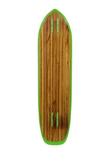 BasqueバスクのMoonshine Manufacturing Outlaw ロングボード スケートボード デッキ 9.75インチ 38.25インチ｜アングル2