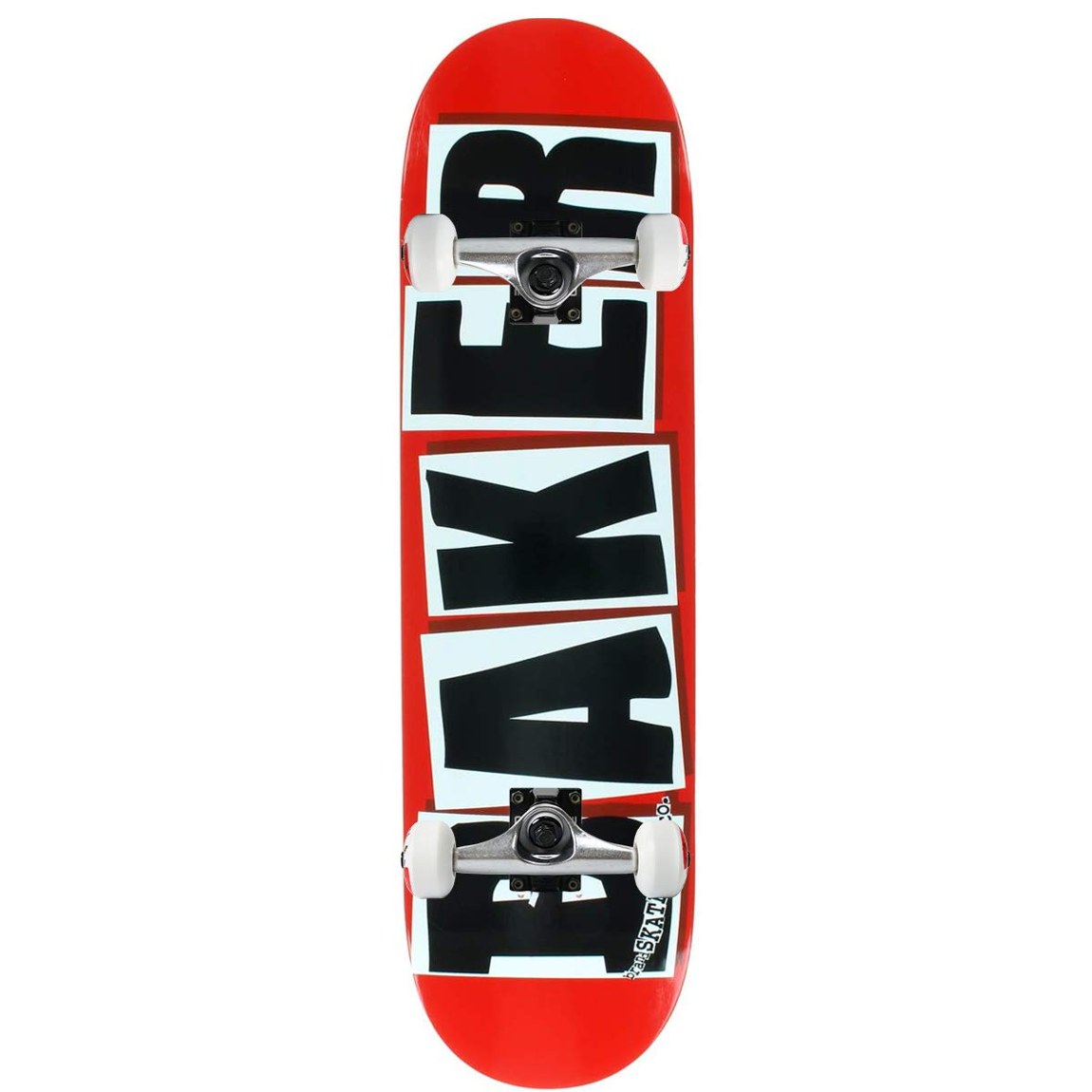 PRODUCT DETAILS Baker Brand Logo Red/Black スケートボード コンプリート 8.75 x 32.625インチ 8.75"【商品仕様】・ 種別：スケートボード コンプリート（完成品）・ デッキサイズ：8.75インチ × 32.625インチ（約22.2cm × 82.8cm）・ ホイールベース：14.5インチ（約36.8cm）・ トラック：Core trucks（軽量アルミ製、高強度スチール製キングピン）・ ウィール：52mm 99A（TGMロゴ入り）・ ベアリング：Amp ABEC 5（合成オイル・ラバーシールド仕様）・ グリップテープ：Black Diamond・ 構成：デッキ、トラック、ウィール、ベアリング、グリップテープ、ライザー、ハードウェア・ 対象：初心者からプロまで【特徴】・ Bakerの定番であるOGシェイプを採用し、素早いレスポンスを重視して設計されています。・ 緩やかなメロウコンケーブのデッキにより、安定感のある乗り心地を提供します。・ 軽量なCoreトラックと、ストリートやパークでの使用に適した99A硬度のウィールを組み合わせています。・ 専門スタッフにより組み立て済みのため、箱から出してそのまま使用できる完成品モデルです。【ご注意】・ 海外並行輸入品のため、付属の説明書がある場合は英語表記となります。 ■ 商品について 海外輸入品（説明書は英語表記の場合あり） ■ ご注意 ・掲載画像は実物に近い色味になるよう調整しておりますが、ご利用の環境により差異が生じる場合があります。・複数店舗で在庫を共有しているため、ご注文後に在庫切れとなる場合がございます。 ■ 納期について お届けの目安を必ずご確認ください。 海外正規ルート仕入れ品 海外ブランド ▼ 海外正規ブランド店 正規代理店 ▼ 当 店 ※本商品は並行輸入品です 製造元は正規品と同一のブランド・メーカーです。当店では海外正規ルートより仕入れた商品を取り扱っております。流通ルートが異なるのみで、商品自体に違いはございません。 ── 当店の商品について ── 正規品のみ取り扱い 海外正規店・正規代理店から商品を直接仕入れ、国内に輸入して販売しております。 日本未入荷・海外限定モデルも多数 日本未入荷・海外限定モデルも多数取り扱っております。サイズ・カラー違いや海外限定で販売された製品など、日本では手に入りにくいアイテムをお届けいたします。 お求めやすい価格の理由 海外市場での価格差や流通ルートの違いにより、国内販売価格よりお求めやすくなっております。品質はそのままに、よりお手頃な価格でお届けいたします。 安心保証 ご使用前に万が一、製品に不具合がございました場合は、交換または商品代金のご返金にて対応させていただきます。商品到着後5日以内にご連絡ください。 ご注意 海外からの輸入品となります。海外輸送のため、外箱に軽微なスレ等がある場合がございますが、商品本体には影響ございません。 ※在庫状況は仕入先の在庫情報をもとに出来る限り正確に表示しておりますが、取寄せ商品のため、タイミングによりご注文後に欠品・キャンセルとなる場合がございます。 お探しの商品がございましたら、お気軽にご相談ください。
