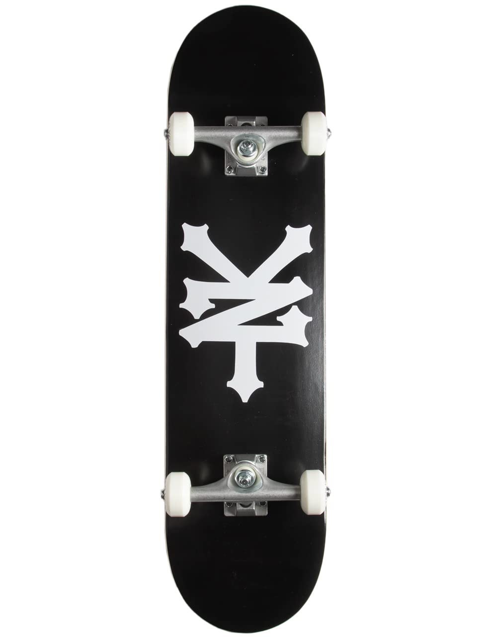 PRODUCT DETAILS Zoo York OG 95 Crackerjack スケートボード コンプリート 8.0インチ Black/White【商品仕様】・ 種別：スケートボード コンプリート（完成品）・ デッキ幅：8.0インチ（約20.32cm）・ 全長：31.5インチ（約80.01cm）・ トラック：ZY Trucks・ ブッシュ：88A・ ベアリング：ABEC 7・ ウィール：99A（ハードウィール）【特徴】・ 人気ブランドZoo Yorkのグラフィック「OG 95 Crackerjack」モデル。・ デッキ、トラック、ウィールがセットになった組み立て済みのコンプリートボード。・ スピードの出やすいABEC 7ベアリングと、硬めの99Aウィールを採用しています。・ 8.0インチ幅のスタンダードなサイズ感で、パークからストリートまで幅広く対応。【ご注意】・ 海外並行輸入品のため、付属の説明書がある場合は英語表記となります。 ■ 商品について 海外輸入品（説明書は英語表記の場合あり） ■ ご注意 ・掲載画像は実物に近い色味になるよう調整しておりますが、ご利用の環境により差異が生じる場合があります。・複数店舗で在庫を共有しているため、ご注文後に在庫切れとなる場合がございます。 ■ 納期について お届けの目安を必ずご確認ください。 海外正規ルート仕入れ品 海外ブランド ▼ 海外正規ブランド店 正規代理店 ▼ 当 店 ※本商品は並行輸入品です 製造元は正規品と同一のブランド・メーカーです。当店では海外正規ルートより仕入れた商品を取り扱っております。流通ルートが異なるのみで、商品自体に違いはございません。 ── 当店の商品について ── 正規品のみ取り扱い 海外正規店・正規代理店から商品を直接仕入れ、国内に輸入して販売しております。 日本未入荷・海外限定モデルも多数 日本未入荷・海外限定モデルも多数取り扱っております。サイズ・カラー違いや海外限定で販売された製品など、日本では手に入りにくいアイテムをお届けいたします。 お求めやすい価格の理由 海外市場での価格差や流通ルートの違いにより、国内販売価格よりお求めやすくなっております。品質はそのままに、よりお手頃な価格でお届けいたします。 安心保証 ご使用前に万が一、製品に不具合がございました場合は、交換または商品代金のご返金にて対応させていただきます。商品到着後5日以内にご連絡ください。 ご注意 海外からの輸入品となります。海外輸送のため、外箱に軽微なスレ等がある場合がございますが、商品本体には影響ございません。 ※在庫状況は仕入先の在庫情報をもとに出来る限り正確に表示しておりますが、取寄せ商品のため、タイミングによりご注文後に欠品・キャンセルとなる場合がございます。 お探しの商品がございましたら、お気軽にご相談ください。
