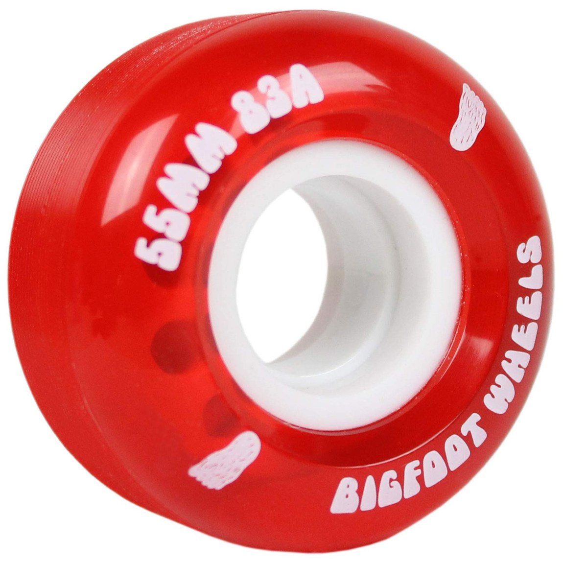BasqueバスクのBaker Logo Red/Black スケートボード コンプリート 8.38インチ 83A ソフトウィール｜アングル3