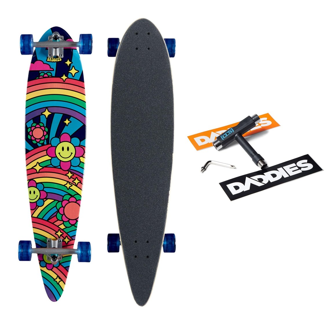 Daddies Trip On This Pintail Longboard Complete 40.0" 9.0" ロングボード コンプリート スケートボード