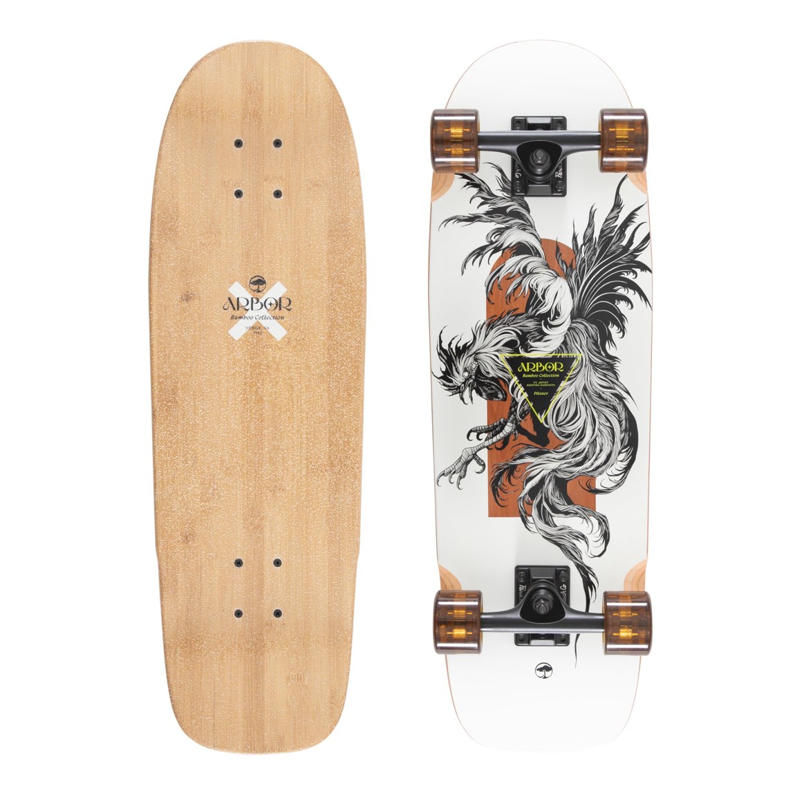 PRODUCT DETAILS Arbor Bamboo Pilsner XL K Darmaeva クルーザー スケートボード コンプリート 29インチ【商品仕様】・ 種別：クルーザー コンプリート スケートボード・ 全長：29インチ（約73.66cm）・ デッキ素材：7層サステイナブルカナディアンメイプル、バンブートップシート・ トラック：Paris Street 149mm・ ウィール：Arbor Easyrider Series - Bogart Wheels・ ベアリング：ABEC 7（スペーサー付属）【特徴】・ 緩やかなコンケーブと広めのスタンディングプラットフォームにより、安定感のある快適な乗り心地を実現しています。・ デッキ素材には環境に配慮し、サステイナブルな供給源から調達されたメイプル材と竹を使用しています。・ 街乗りやクルージングに適したArbor EasyriderシリーズのBogartウィールを搭載しています。・ 高い操作性と機能性を兼ね備えた、クルージングに最適なセットアップです。【ご注意】・ 海外並行輸入品のため、付属の説明書がある場合は英語表記となります。 ■ 商品について 海外輸入品（説明書は英語表記の場合あり） ■ ご注意 ・掲載画像は実物に近い色味になるよう調整しておりますが、ご利用の環境により差異が生じる場合があります。・複数店舗で在庫を共有しているため、ご注文後に在庫切れとなる場合がございます。 ■ 納期について お届けの目安を必ずご確認ください。 海外正規ルート仕入れ品 海外ブランド ▼ 海外正規ブランド店 正規代理店 ▼ 当 店 ※本商品は並行輸入品です 製造元は正規品と同一のブランド・メーカーです。当店では海外正規ルートより仕入れた商品を取り扱っております。流通ルートが異なるのみで、商品自体に違いはございません。 ── 当店の商品について ── 正規品のみ取り扱い 海外正規店・正規代理店から商品を直接仕入れ、国内に輸入して販売しております。 日本未入荷・海外限定モデルも多数 日本未入荷・海外限定モデルも多数取り扱っております。サイズ・カラー違いや海外限定で販売された製品など、日本では手に入りにくいアイテムをお届けいたします。 お求めやすい価格の理由 海外市場での価格差や流通ルートの違いにより、国内販売価格よりお求めやすくなっております。品質はそのままに、よりお手頃な価格でお届けいたします。 安心保証 ご使用前に万が一、製品に不具合がございました場合は、交換または商品代金のご返金にて対応させていただきます。商品到着後5日以内にご連絡ください。 ご注意 海外からの輸入品となります。海外輸送のため、外箱に軽微なスレ等がある場合がございますが、商品本体には影響ございません。 ※在庫状況は仕入先の在庫情報をもとに出来る限り正確に表示しておりますが、取寄せ商品のため、タイミングによりご注文後に欠品・キャンセルとなる場合がございます。 お探しの商品がございましたら、お気軽にご相談ください。