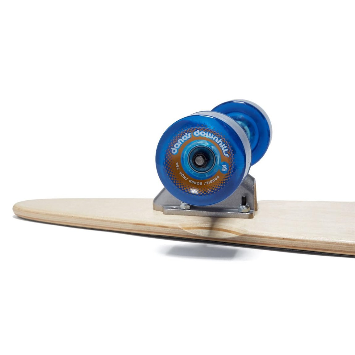 BasqueバスクのDaddies Galaxy Pintail ロングボード コンプリート スケートボード 7層メープル 70mmウィール｜アングル3