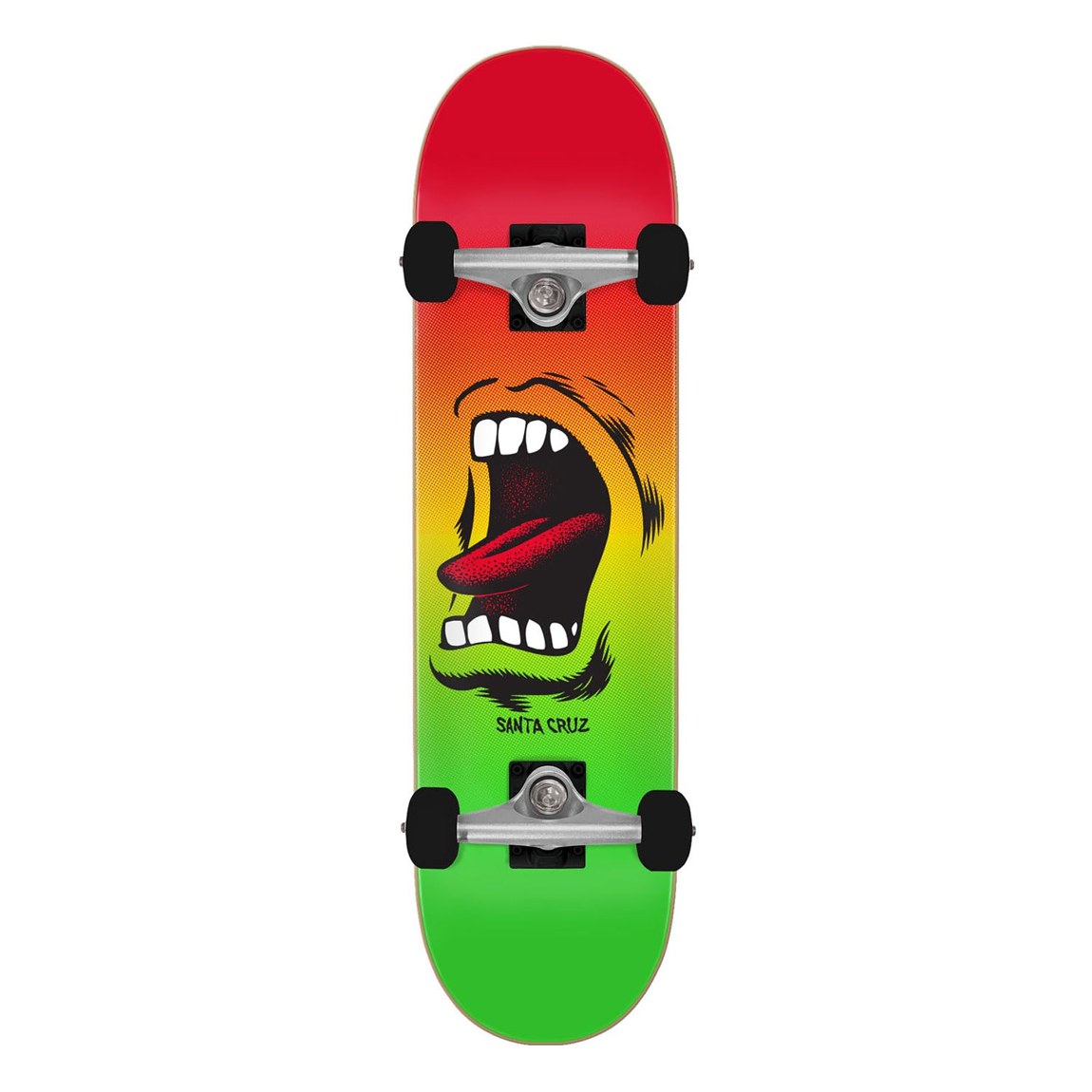 Santa Cruz Screaming Mouth Full スケートボード コンプリート 8.0