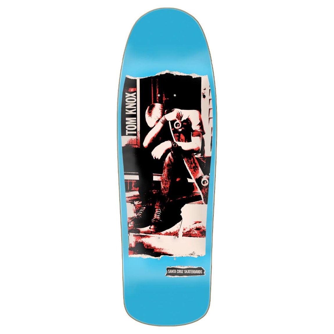 Santa Cruz Knox Punk Re-Issue Blue スケートボード デッキ 9.89" x 31.75"