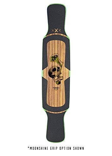 BasqueバスクのMoonshine Manufacturing Infuser ロングボード デッキ スケートボード 9.0