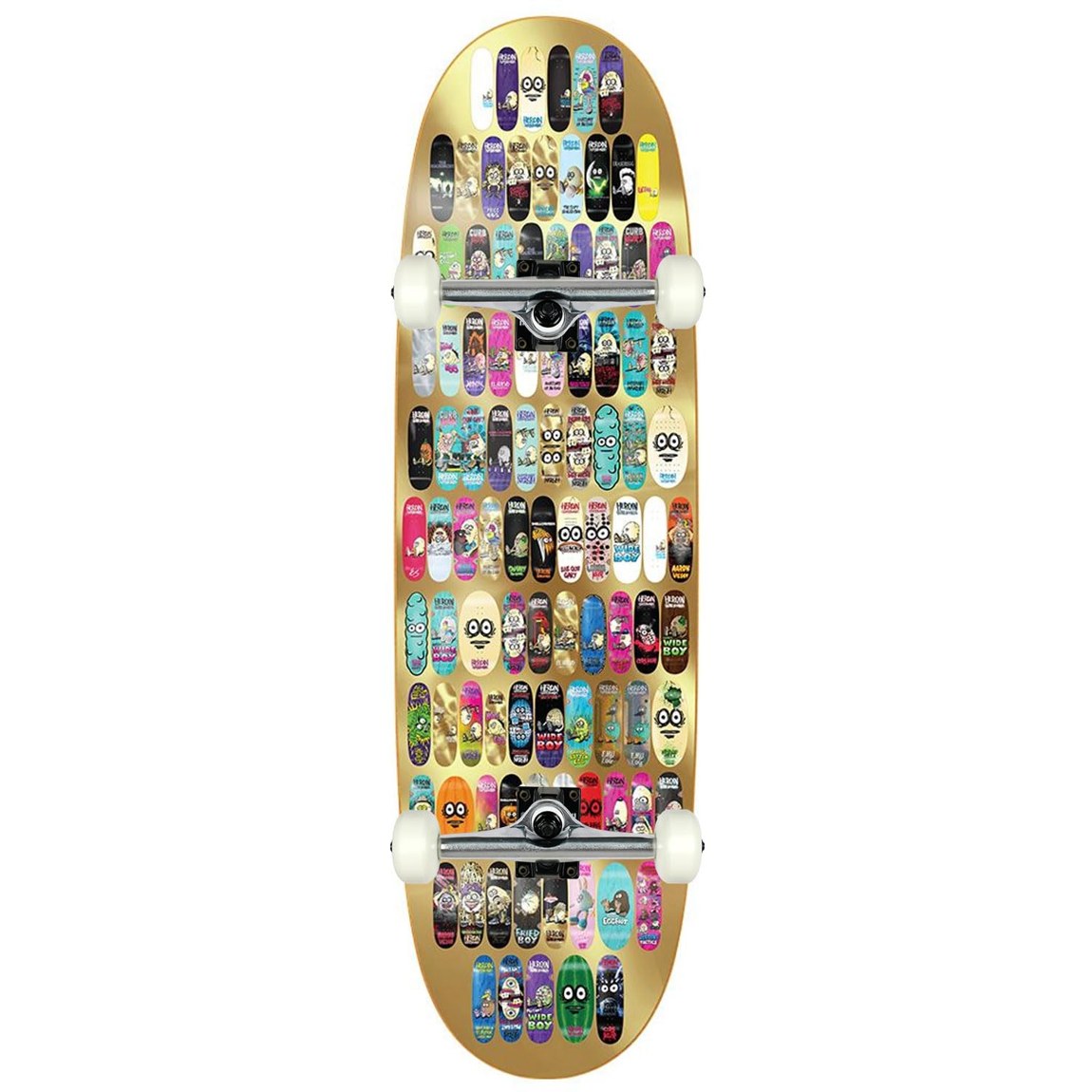 PRODUCT DETAILS Heroin Skateboard 100th Egg コンプリート 9.125インチ 9.125" x 32" スケートボード【商品仕様】・ 種別：スケートボード コンプリート（完成品）・ デッキ幅：9.125インチ（約23.18cm）・ デッキ長さ：32インチ（約81.28cm）・ ホイールベース：14.5インチ（約36.83cm）・ デッキ素材：北米産メイプル 7層・ トラック：Core製 アルミ合金トラック（軽量、高強度スチール仕様）・ ウィール：58mm 97A・ ベアリング：Amp ABEC 5・ グリップテープ：Black Diamond・ その他：ライザーパッド、ハードウェア付属・ 対象：初心者からプロレベルまで【特徴】・ デッキ、トラック、ウィールなど一式が揃った、専門スタッフによる組み立て済みの商品です。・ デッキは耐久性に定評のある北米産メイプルを採用し、独特の形状が特徴のEggシリーズです。・ トラックは軽量なアルミ製で、USA製ブッシュやグレード8のスチール製キングピンを使用しています。・ 58mm 97Aのウィールは、ストリート滑走からパークライディングまで幅広く対応します。・ ベアリングはメンテナンスが可能なラバーシールド仕様で、スムーズな回転を維持する合成オイルを使用しています。【ご注意】・ 海外並行輸入品のため、付属の説明書がある場合は英語表記となります。 ■ 商品について 海外輸入品（説明書は英語表記の場合あり） ■ ご注意 ・掲載画像は実物に近い色味になるよう調整しておりますが、ご利用の環境により差異が生じる場合があります。・複数店舗で在庫を共有しているため、ご注文後に在庫切れとなる場合がございます。 ■ 納期について お届けの目安を必ずご確認ください。 海外正規ルート仕入れ品 海外ブランド ▼ 海外正規ブランド店 正規代理店 ▼ 当 店 ※本商品は並行輸入品です 製造元は正規品と同一のブランド・メーカーです。当店では海外正規ルートより仕入れた商品を取り扱っております。流通ルートが異なるのみで、商品自体に違いはございません。 ── 当店の商品について ── 正規品のみ取り扱い 海外正規店・正規代理店から商品を直接仕入れ、国内に輸入して販売しております。 日本未入荷・海外限定モデルも多数 日本未入荷・海外限定モデルも多数取り扱っております。サイズ・カラー違いや海外限定で販売された製品など、日本では手に入りにくいアイテムをお届けいたします。 お求めやすい価格の理由 海外市場での価格差や流通ルートの違いにより、国内販売価格よりお求めやすくなっております。品質はそのままに、よりお手頃な価格でお届けいたします。 安心保証 ご使用前に万が一、製品に不具合がございました場合は、交換または商品代金のご返金にて対応させていただきます。商品到着後5日以内にご連絡ください。 ご注意 海外からの輸入品となります。海外輸送のため、外箱に軽微なスレ等がある場合がございますが、商品本体には影響ございません。 ※在庫状況は仕入先の在庫情報をもとに出来る限り正確に表示しておりますが、取寄せ商品のため、タイミングによりご注文後に欠品・キャンセルとなる場合がございます。 お探しの商品がございましたら、お気軽にご相談ください。
